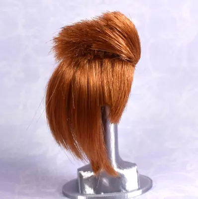 Doll Wig BJD Blyth Dollfie 1/8 (5.5 ) Red Punk Mohawk Straight Shaggy Style • $10