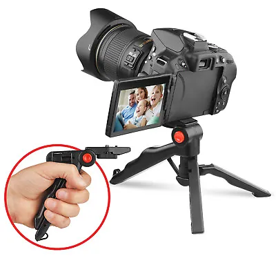 $7.99 • Buy Circuit City Pistol Grip Tabletop Tripod For Canon Nikon Sony Pentax Panasonic