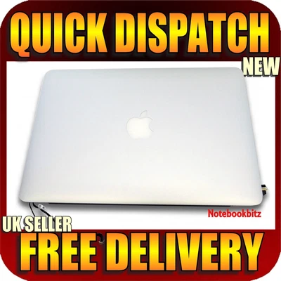 £659 • Buy Silver Colour 13.3  Lcd Laptop Screen  Apple Macbook Pro A 1502 Full Assembly Uk