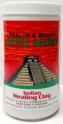 AZTEC SECRET Indian Healing Clay Facial Deep Pore Cleanser 2 LB Jar EXP Jan 2026 • $17.97