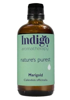 Marigold Oil - Calendula Officinalis -100ml  - Cold Pressed - Indigo Herbs • £12.95