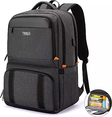 Lunch Backpack Insulated Cooler Backpack Lunch Box For Men Women 15.6 Inches R • $50.99