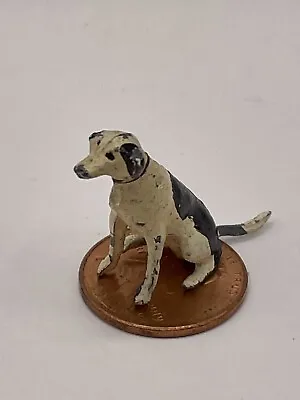 Vintage Painted Metal RCA Victor Radio Nipper 1” Dog Figure Terrier Case Iron • $14