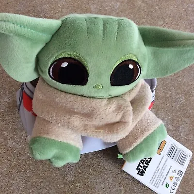 New Star Wars Baby Yoda Grogu Plush Doll Toy The Child 11  Mandalorian Mattel  • $14.99