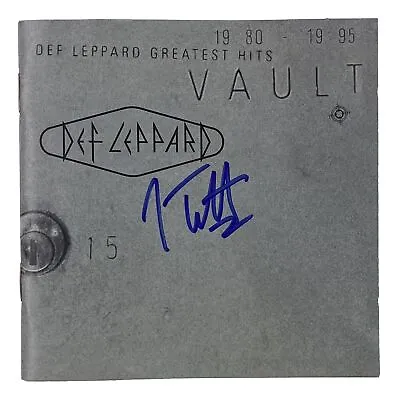 Joe Elliott Signed Def Leppard Greatest Hits CD Booklet JSA ITP • $387.78