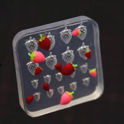 Doll House Miniatures 1/12 Scale Mini Food Fruit Bread Silicone Mold Accessories • $6.39