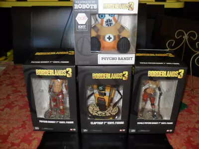Borderlands 3  Vinyl Action Figures Collection Of 4: All New In Boxes! • $150