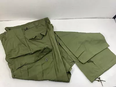Vietnam War 3rd Pattern Jungle Fatigue Pants R/s Medium Long MINT • $299.50