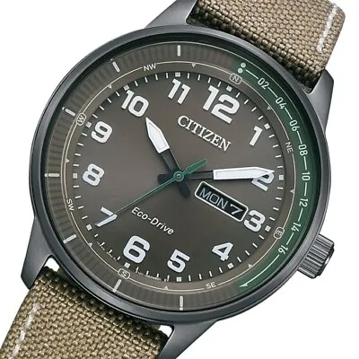 Citizen Men's Urban Eco-Drive Day And Date Watch - BM8595-16H NEW • $134