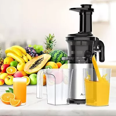Masticating Juicer Machine For Fruits  Cold Press Slow • $171.97