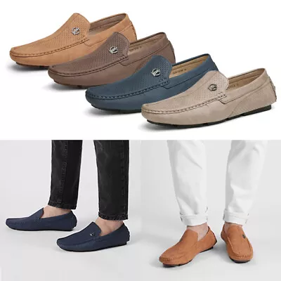 Men Driving Loafers Dress Casual Penny Moccasins Lightweight Shoes Size 6.5-13 • $26.59