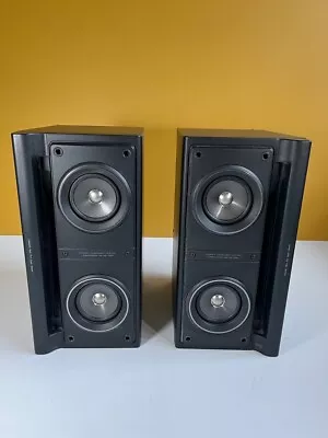 Pair JVC SP-MX77MTN Speakers Full Range & Labyrinth Port Super Woofer Tested • $119.99