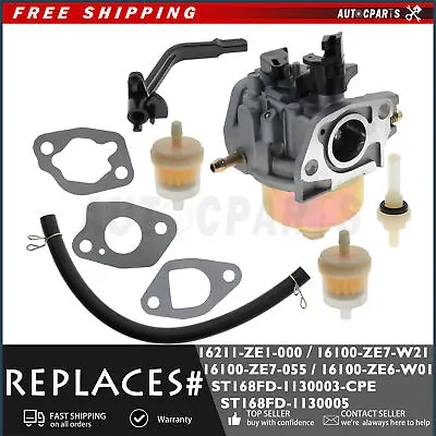 Generator Carburetor For Honda Gx160 Gx168 Gx120 Gx200 5.5hp 6.5hp Engine Motor • $12.96