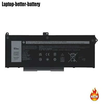 For Dell Latitude 5420 5520 42Wh 3500mAh Laptop/Notebook Battery WY9DX RJ40G US • $25.89