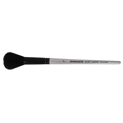 Daler Rowney Graduate Black Goat Round Mop Short Handled Brush Size 1  • £4.86