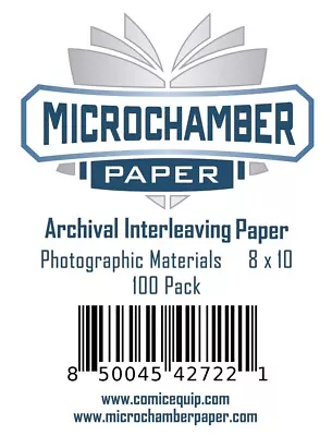 MicroChamber Interleaving Paper For Photographic Materials 8 X 10 • $45.99