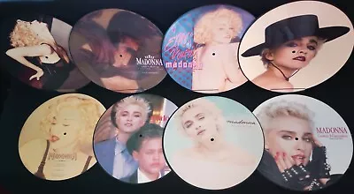 Madonna - 12  Vinyl Picture Disc Imports Bundle Of 8 • $360