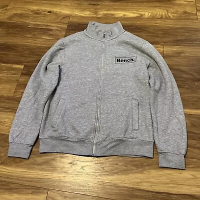 Bench Mens Grey Full Zip Jacket Size L • $18.68