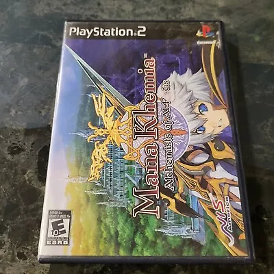 Mana Khemia Alchemists (Sony Playstation 2 Ps2) Complete W/ Manual And Reg. Card • $42