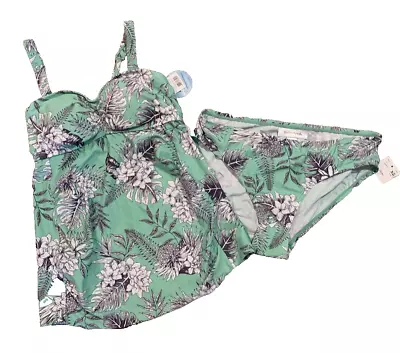 NWT! Motherhood Maternity Tankini Bathing Swim Suit - Size XS • $29.99