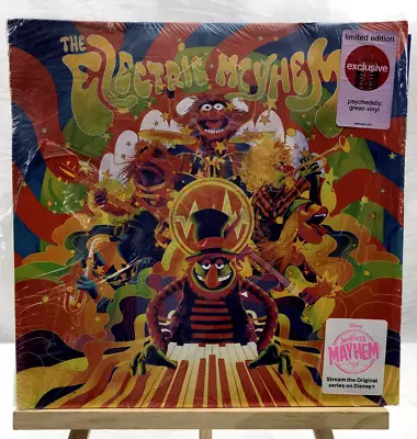 The Muppets The Electric Mayhem Green Psychedelic Vinyl LP • $21.99