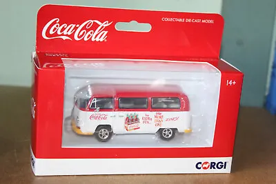 $16.28 • Buy Corgi Classics 1:43 Volkswagen Campervan - Coca Cola Zing Cc02744