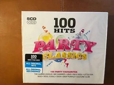 100 Hits - Party Classics.      Five Compact Discs Boxset     Demon Music  • £24