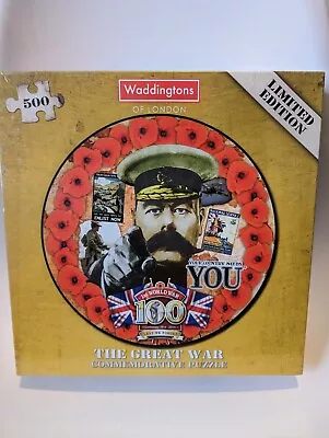 Waddingtons Limited Edition 500 Piece Jigsaw The Great War New Sealed • £10