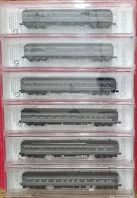 N Scale Micro-trains Union Pacific Heavyweight Passenger Set 6 Cars • $55