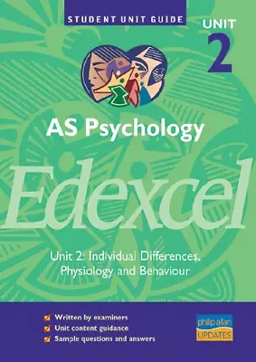 AS Psychology Edexcel Unit 2: Individual Differences Physiology And Behaviour U • £3.61