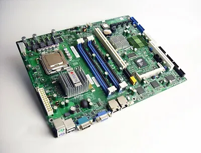 Genuine Super PDSMI Rev: 1.01 Socket 775 Motherboard / Systemboard & CPU • £24.99