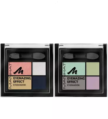 Manhattan Eyemazing Effect Quad Eyeshadow Palette  Assorted Shades • £2.95