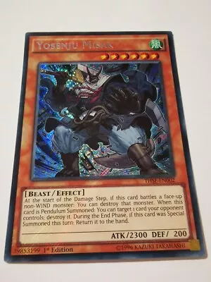 Yugioh!!! THSF-EN002 Yosenju Misak Secret Rare NEW 1st Edition • $2.49