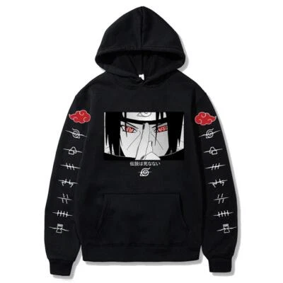 $22 • Buy 2022 NEW Hoodie Akatsuki Symbols Anime Pullover Naruto Itachi Adult Cosplay Top