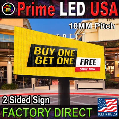 LED Sign P10 DIP Full Color INDOOR/OUTDOOR WIFI LED (19  X 37.75 ) • $849.99