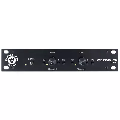 Black Lion Audio AUTEUR MK2 Auteur MK2 Dual Channel Microphone Preamp OPEN BOX • $339.15