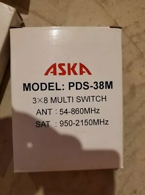 Aska Multi Switch 3X8 For Dish Network DirectTV Bell LNB TIVO • $18.10