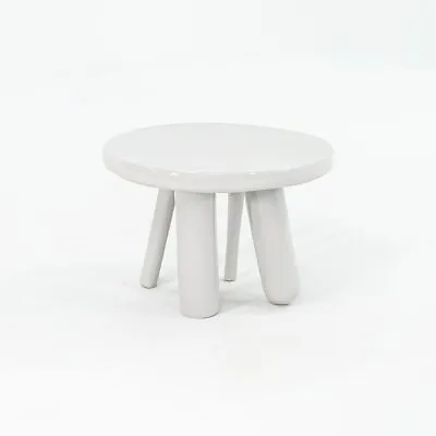 2022 Jaime Hayon For Moooi Element 002 Stool / Side Table Silk Grey 2x Available • $1100