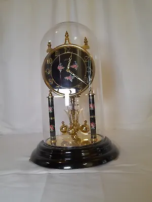 Kieninger And Obergfell Kundo  400 Day Anniversary Glass Dome Clock. 1951. • £95