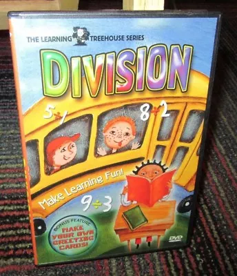 Learning Treehouse Series: Division Math Dvd Shelly The Nanny Louie The Dog + • $6.99