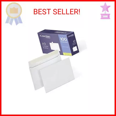 White Wove Invitation Envelopes A9 Size 5-3/4 X 8-3/4 Self-Seal Closure Stra • $16.69