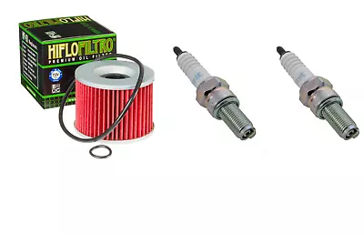 $24.97 • Buy  HiFloFiltro Oil Filter + 2 NGK CR8E Spark Plugs Tune Up Kit Kawasaki Ninja 250