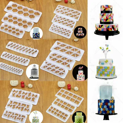 £3.83 • Buy Cookies Cutter Fondant Cake Decor Biscuits Baking Mold Sugarcraft Icing Mould