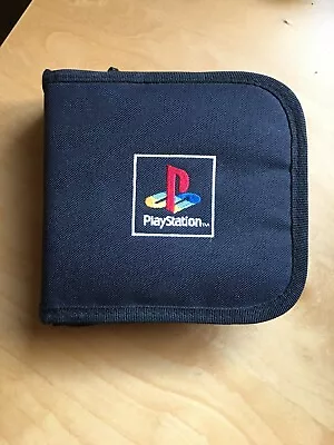 Official PlayStation 1 CD Game Disc Wallet/ Carry Case Holder PS1 PS One Storage • £12.99