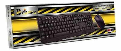 £8.95 • Buy Builder USB Keyboard And Mouse Combo Set (UK)