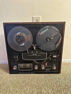 Pioneer RT-71 Reel To Reel Tape Deck RARE Vintage - Turns On - PARTS AND REPAIR • $385.50