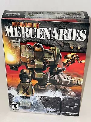 Mech Warrior 4: Mercenaries PC NTSC BRAND NEW SEALED MEDIUM BOX  • $163.93