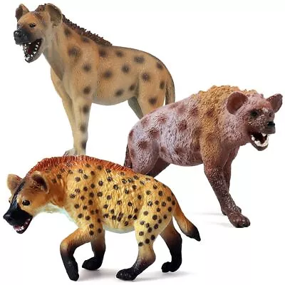 Hyena Model Lifelike Wildlife Simulation Wild Animals African Aardwolf Figurine • $13.34