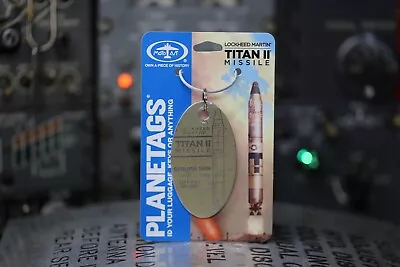 Planetags Titan II Missile Tag Planetag #598 • $799