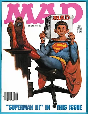 Mad Magazine Superman 3 Issue #243 December 1983 Unread • $17.99